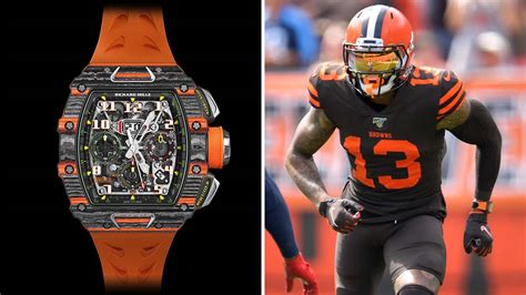 richard mille football player|Odell Beckham Jr. Wore $350,000 Watch During Sunday's Game .